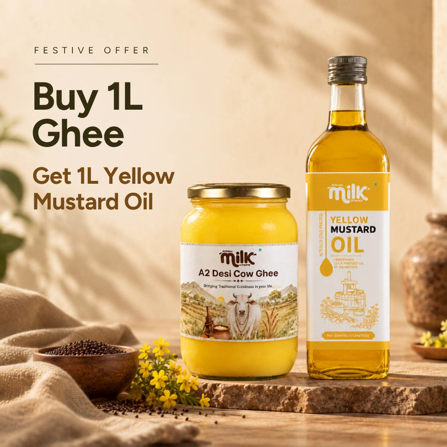 Bhilwara A2 Desi Cow Ghee - 1 LTR