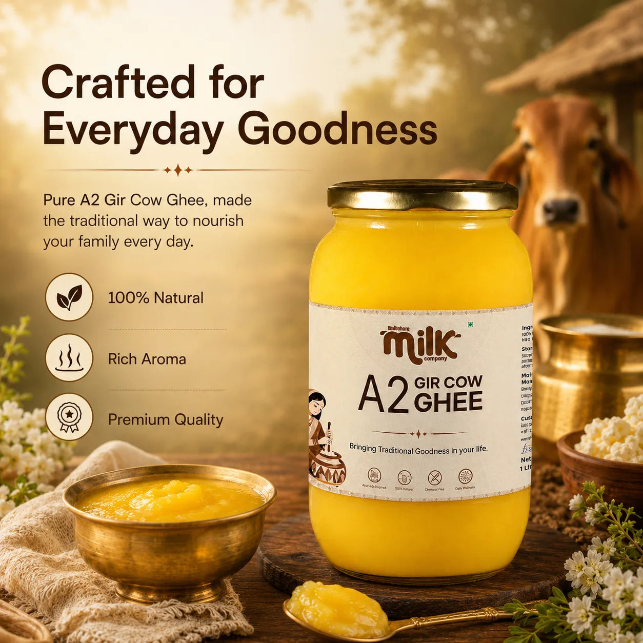 Bhilwara A2 Gir Cow Ghee