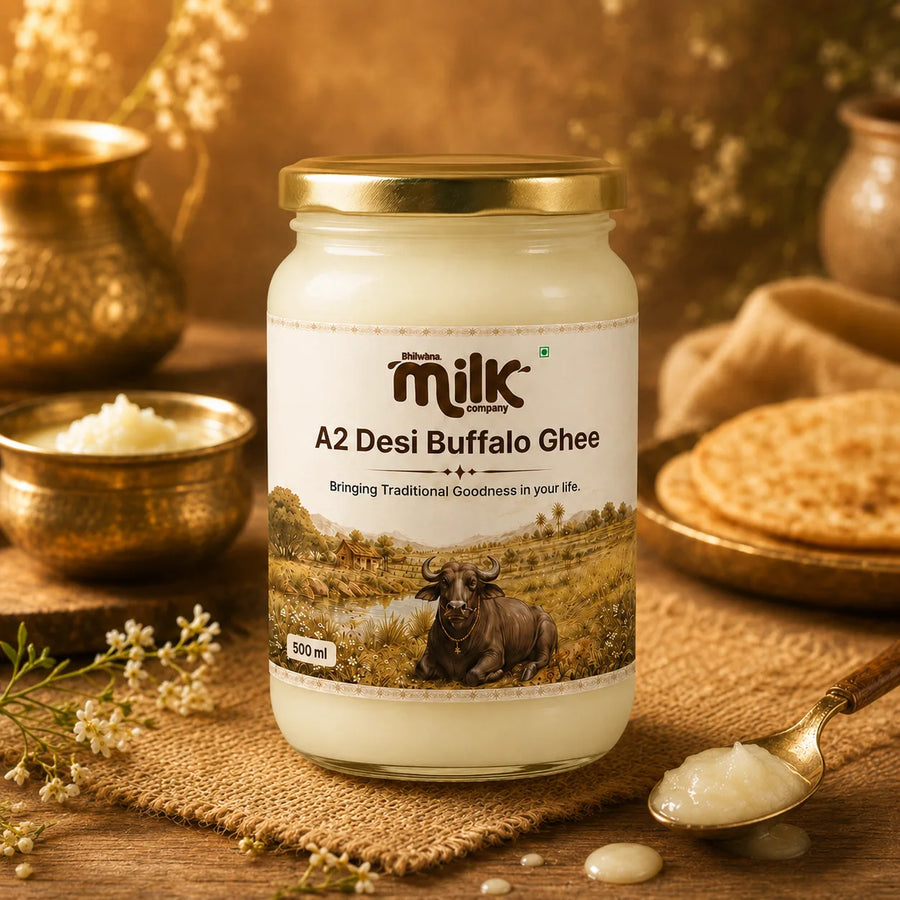 Bhilwara A2 Desi Buffalo ghee - 500 ml