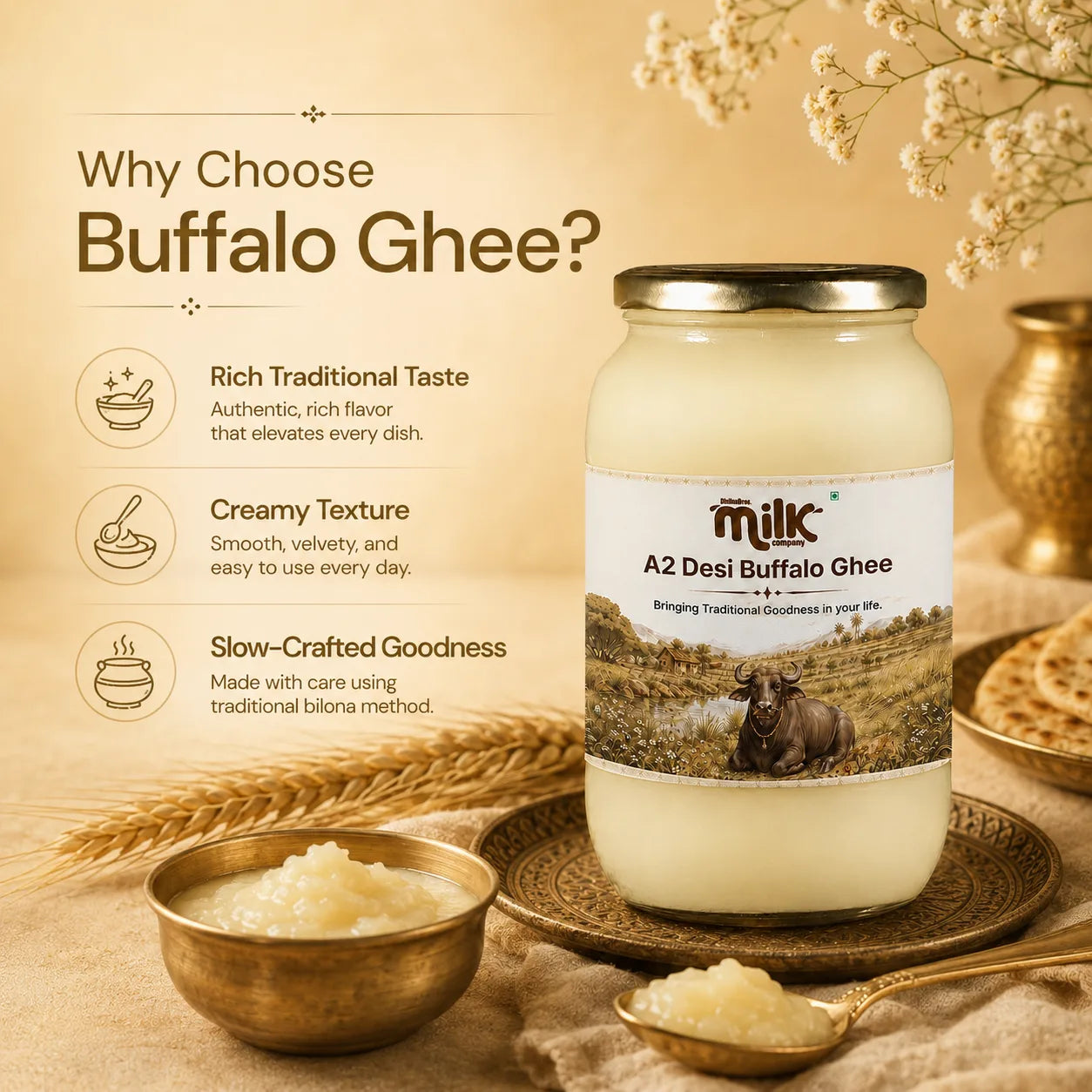 Bhilwara A2 Desi Buffalo ghee